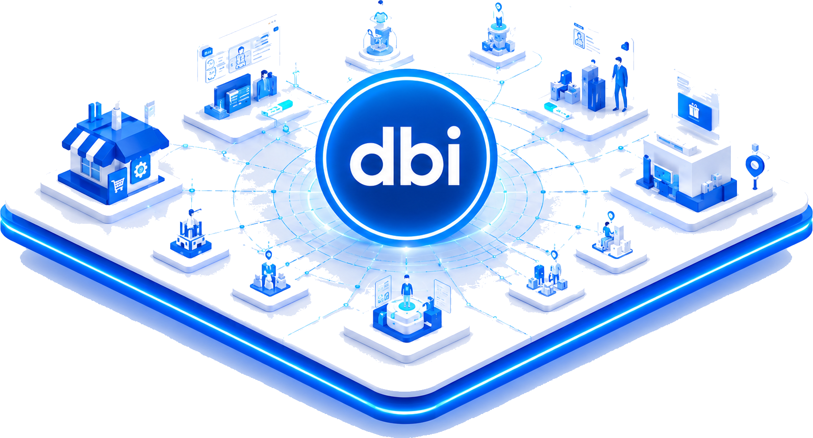 dbi ecosystem platform connecting businesses and customers